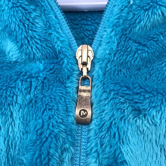 Merrill teal fleece size M - Picture 3 of 6